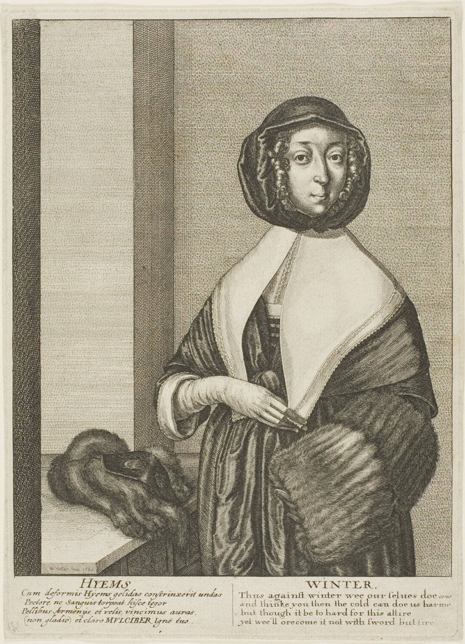 Inverno de Wenceslaus Hollar