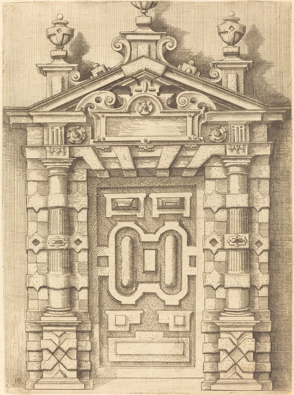 Porta Frontal de Wendel Dietterlin
