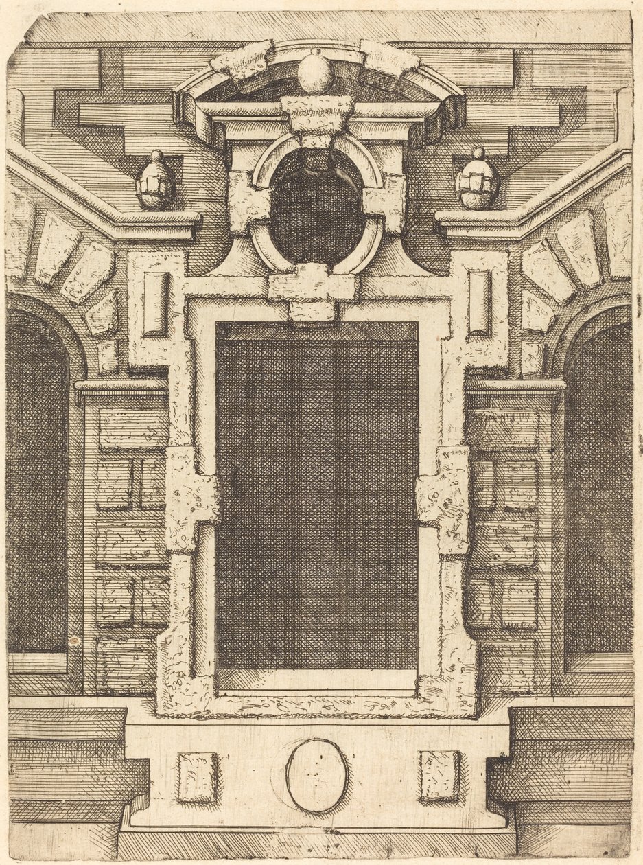 Janelas com frontão de Wendel Dietterlin