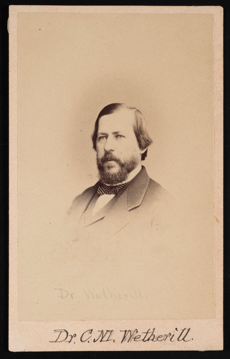 Retrato do Dr. Charles Mayer Wetherill 1825-1871, 1864. de Wenderoth and Taylor