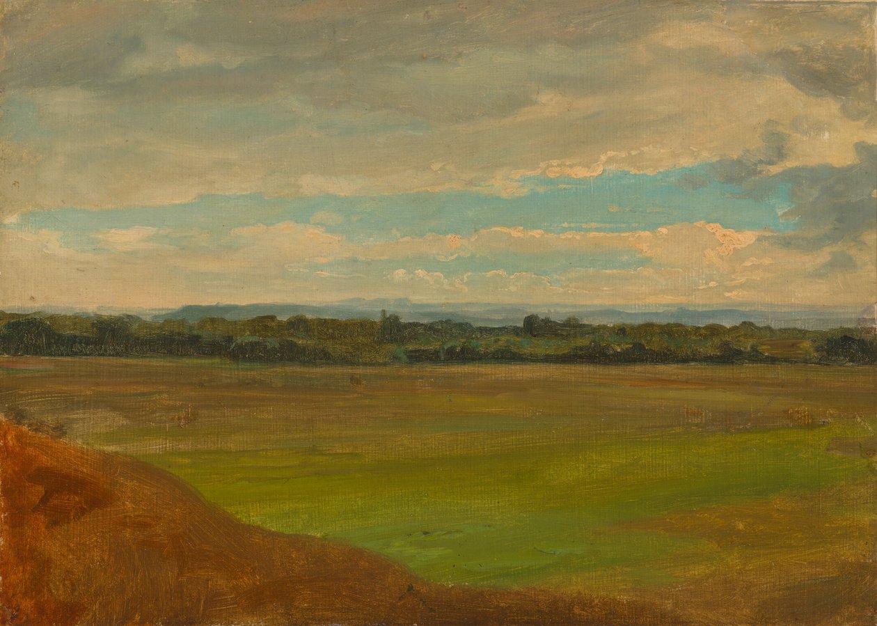 Paisagem ampla, estudo de Werner Holmberg