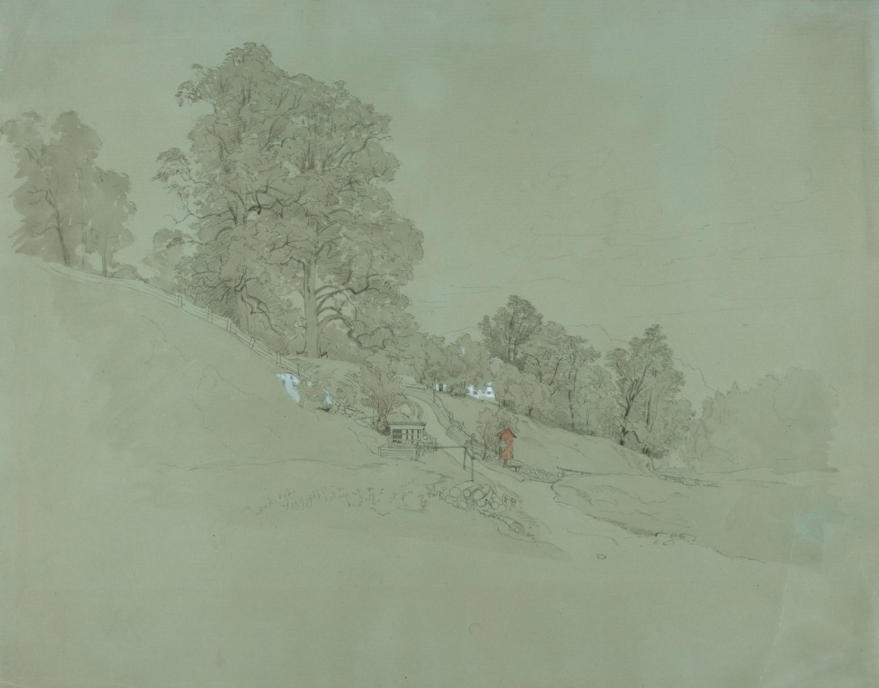 Paisagem de encosta de Werner Holmberg