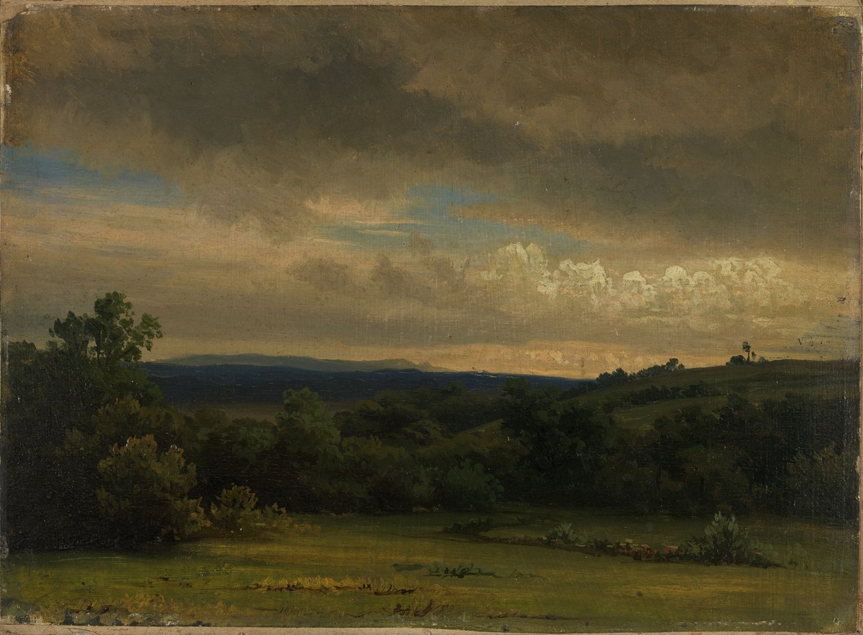 Estudo de paisagem de Werner Holmberg