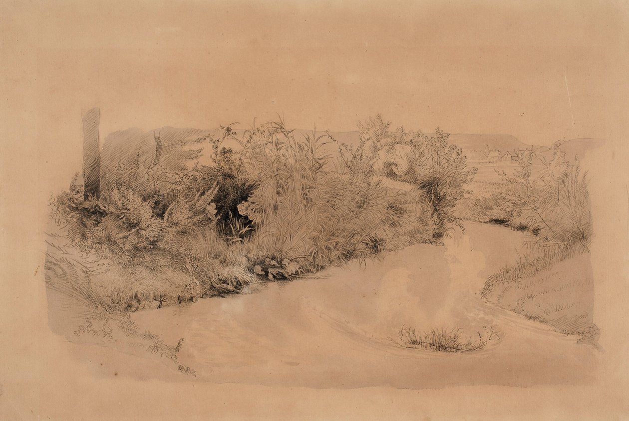 Paisagem ribeirinha de Werner Holmberg