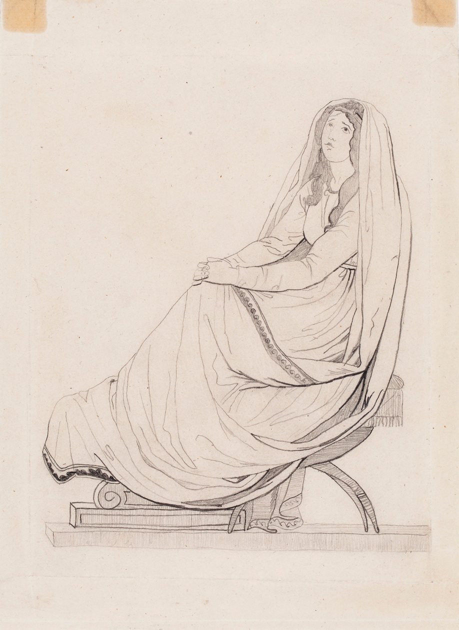Mulher sentada de Werner Holmberg