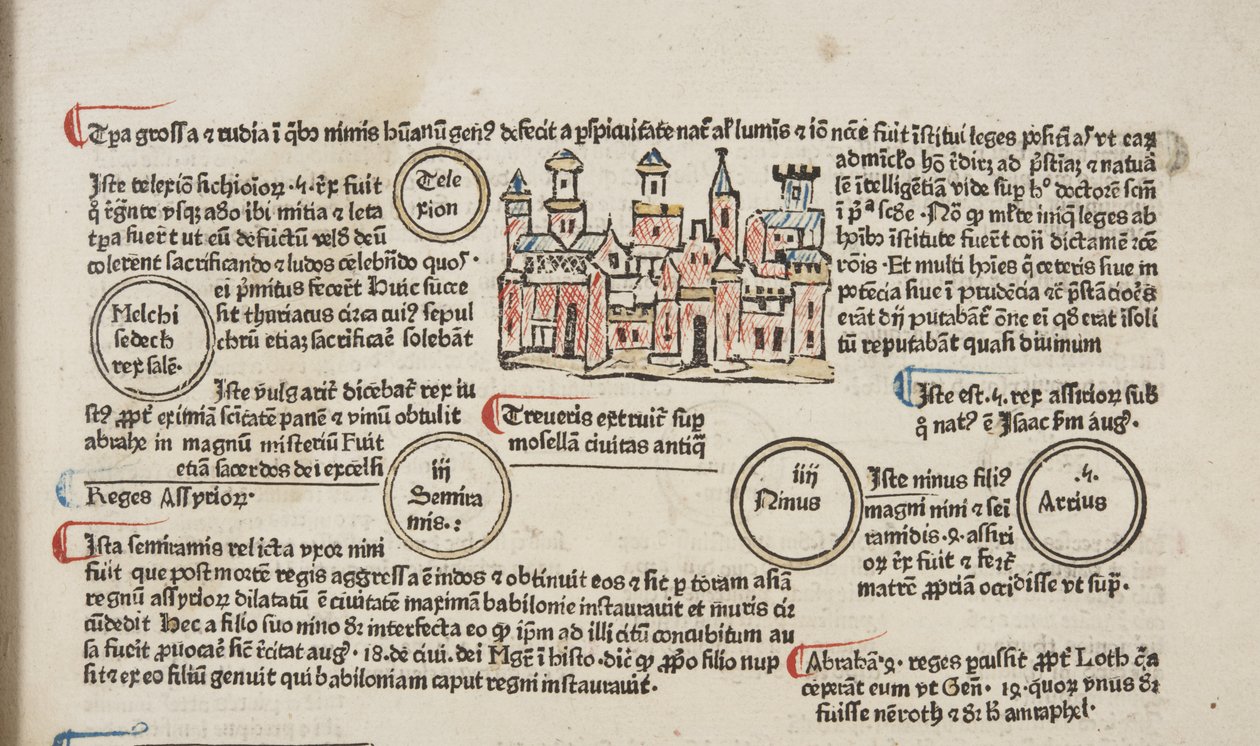 Fol 6 corretos, detalhe, Dias pacote de Werner Rolevinck