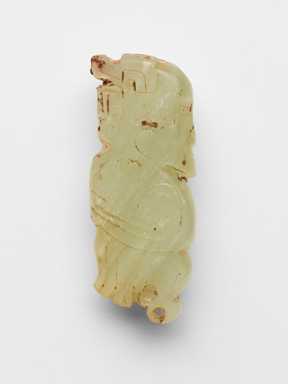 Adaptando-se na forma de uma criatura sobrenatural, c.1050-771 AC de Western Zhou Dynasty Chinese School