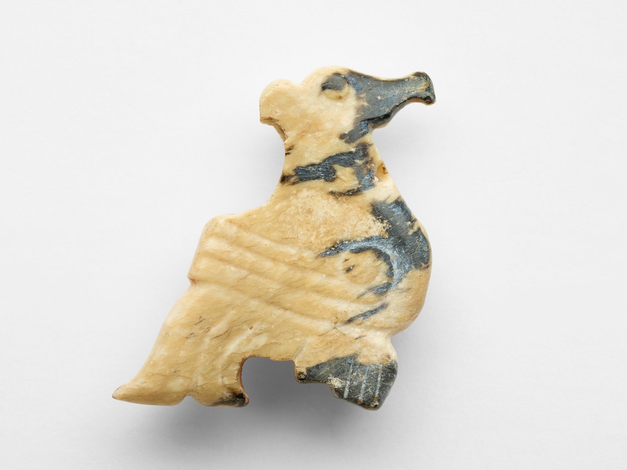Pingente em forma de pássaro, c.1300-1050 AC de Western Zhou Dynasty Chinese School