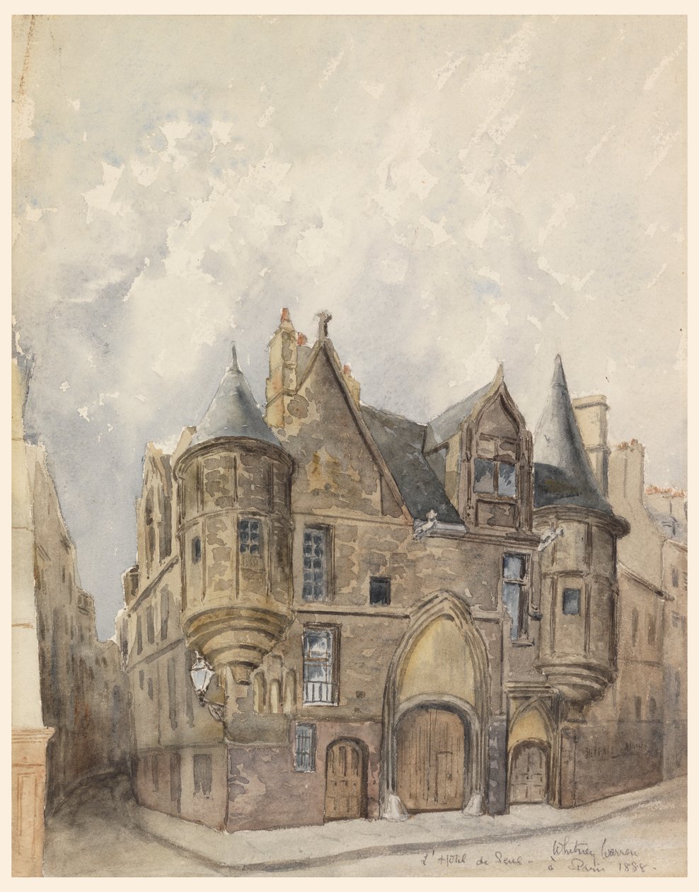 Hotel de Sens, Paris de Whitney Warren Jr.
