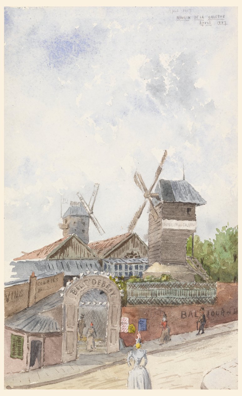 Moulin de la Galette, Paris de Whitney Warren Jr.