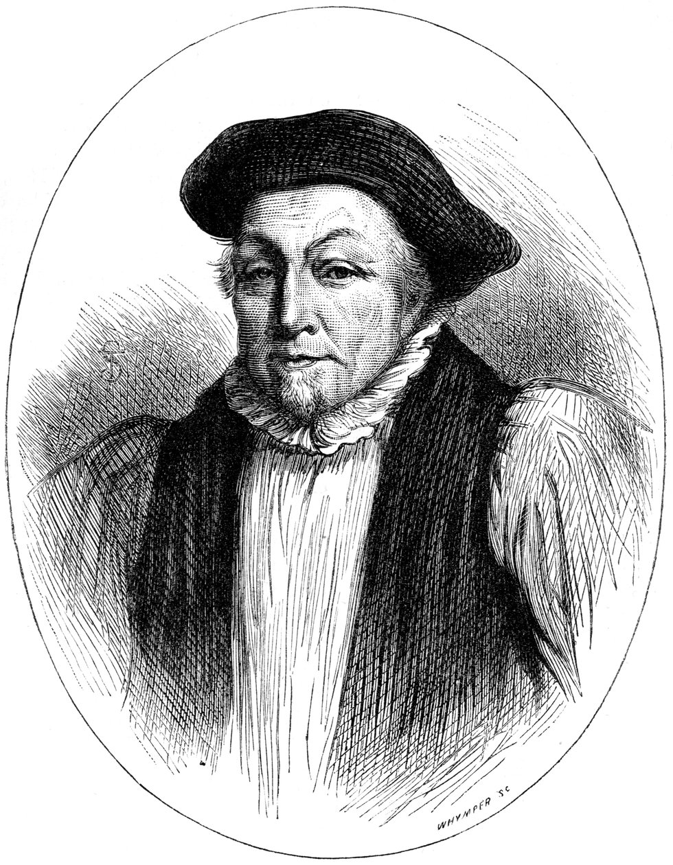 William Laud, arcebispo de Cantuária do século XVII, c1880. de Whymper