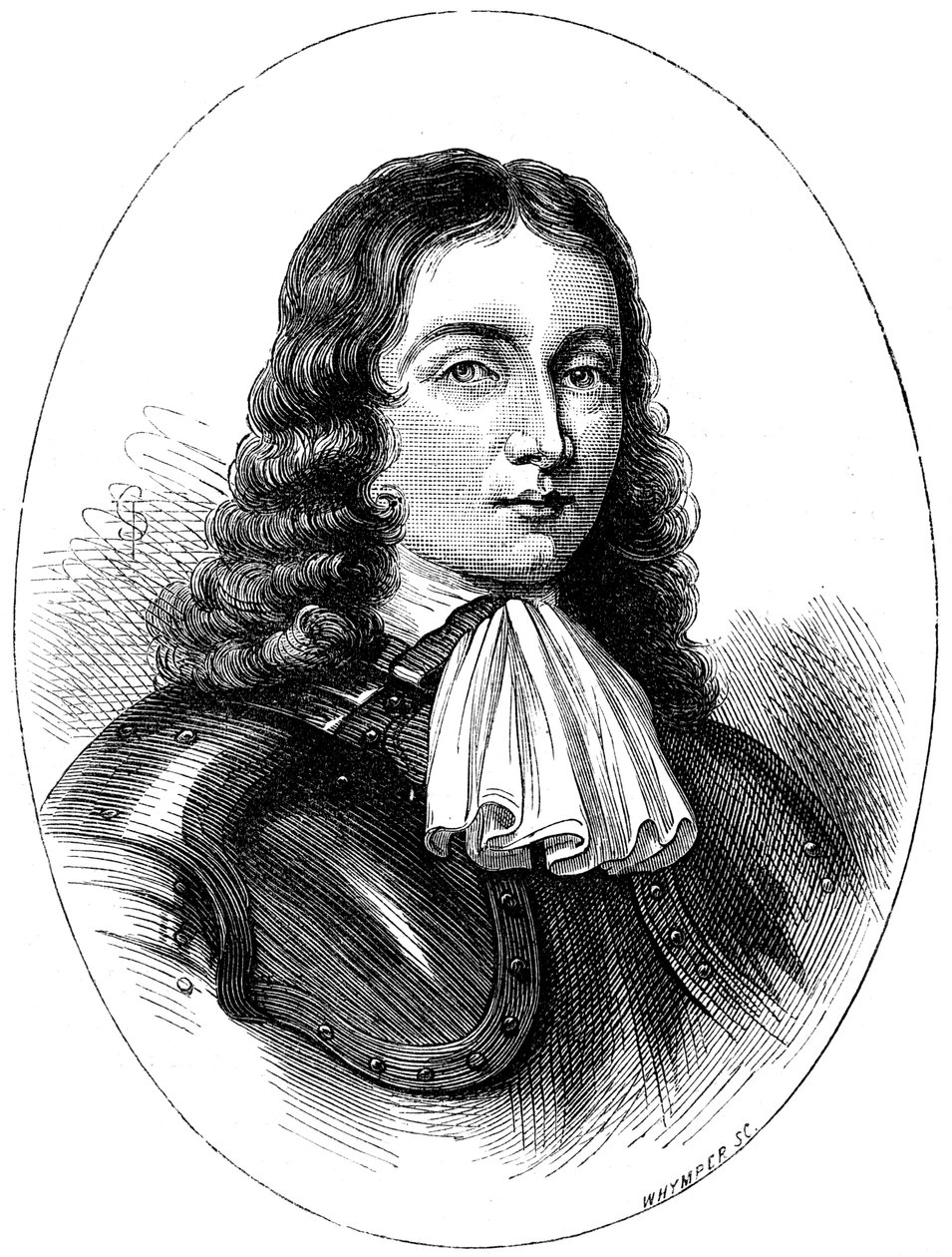 William Penn, fundador da Comunidade da Pensilvânia, c1666 c1880. de Whymper