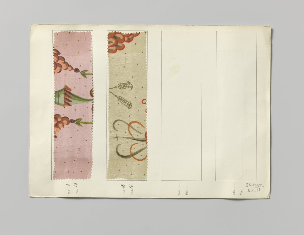 Aço com lado impresso, design Chi-ki de Wiener Werkstätte