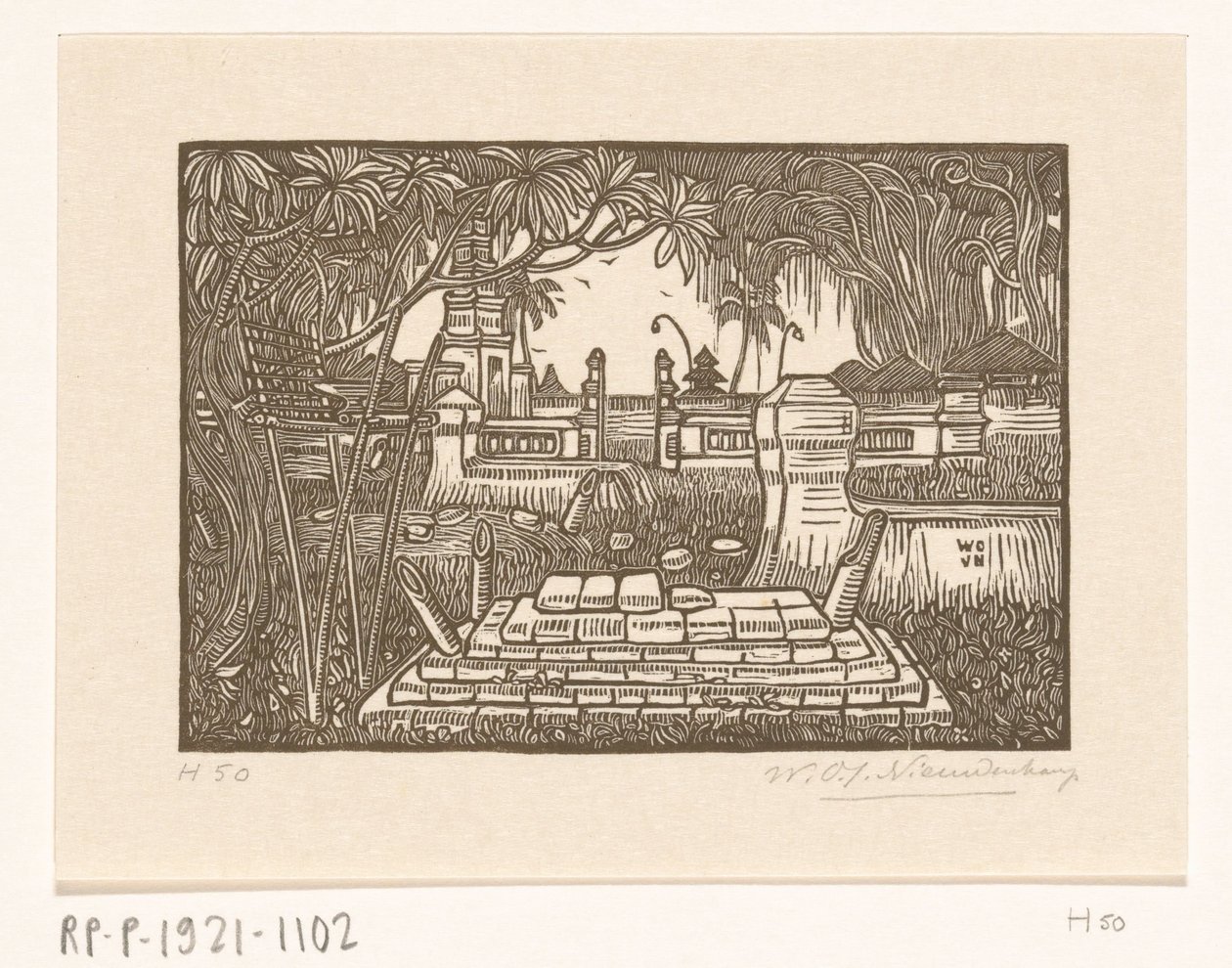 Cemitério perto de Singaraja em Bali
Cemitério em Bali de Wijnand Otto Jan Nieuwenkamp (signed by artist)