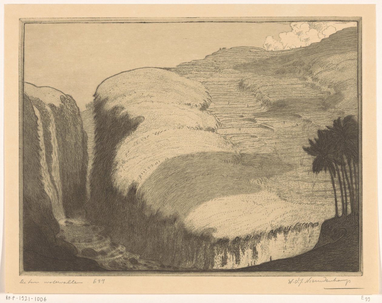 Duas quedas de água em Gianyar, em Bali
As duas quedas de água (título original) de Wijnand Otto Jan Nieuwenkamp (signed by artist)