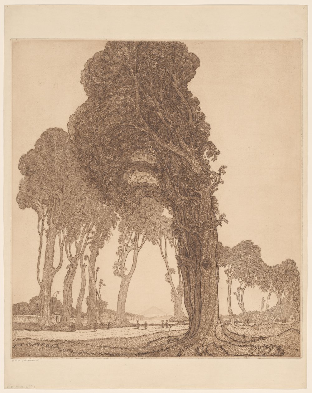 Parte da estrada principal no dessa Cakranegara (Tjakranegara) em Lombok A Grande Estrada (título original) de Wijnand Otto Jan Nieuwenkamp