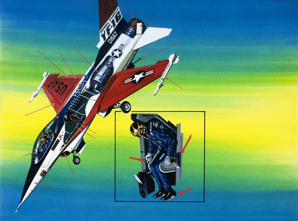 O caça mortal da América de Wilf (20th century) Hardy