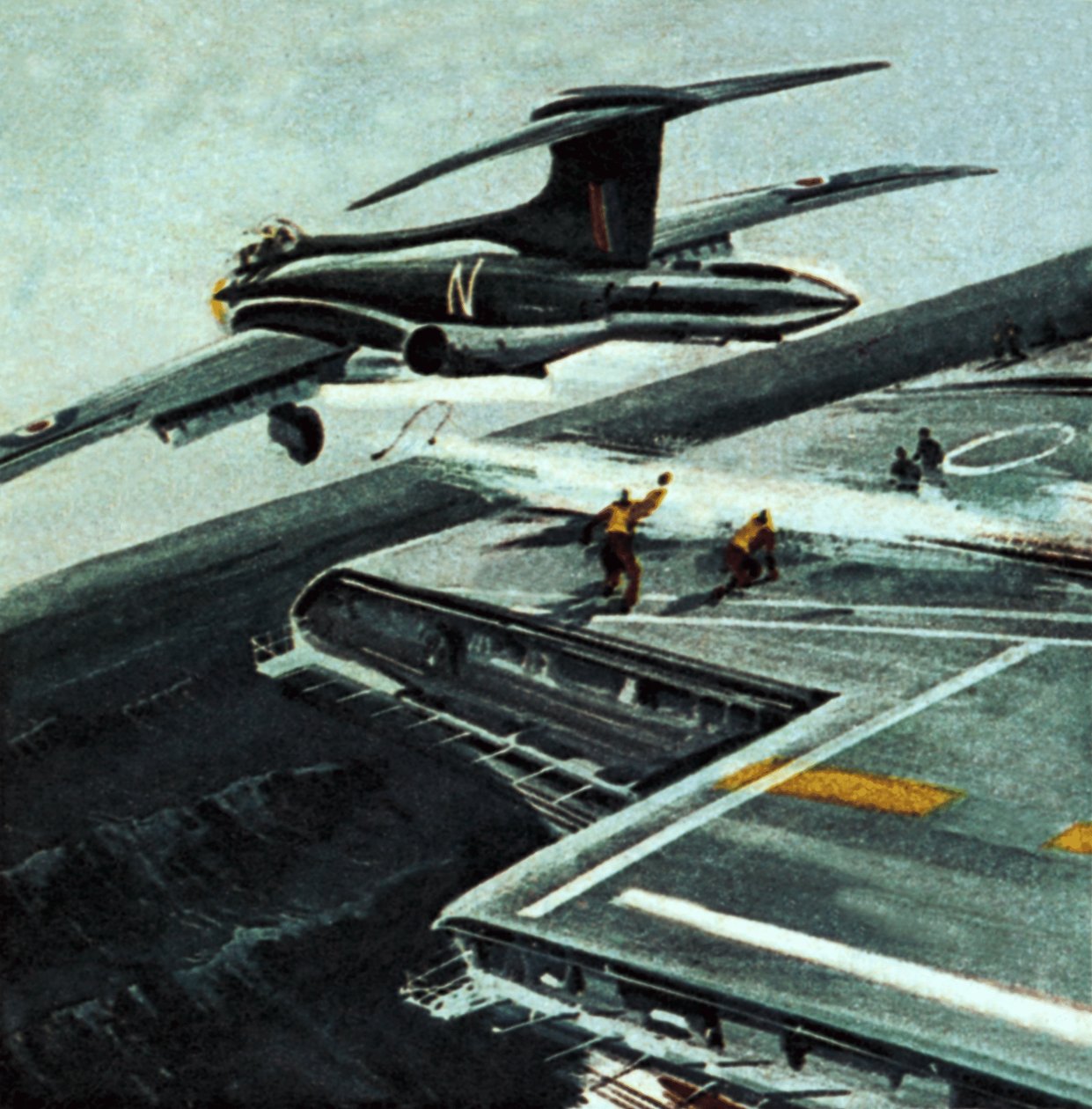 Jato e porta-aviões de Wilf (20th century) Hardy