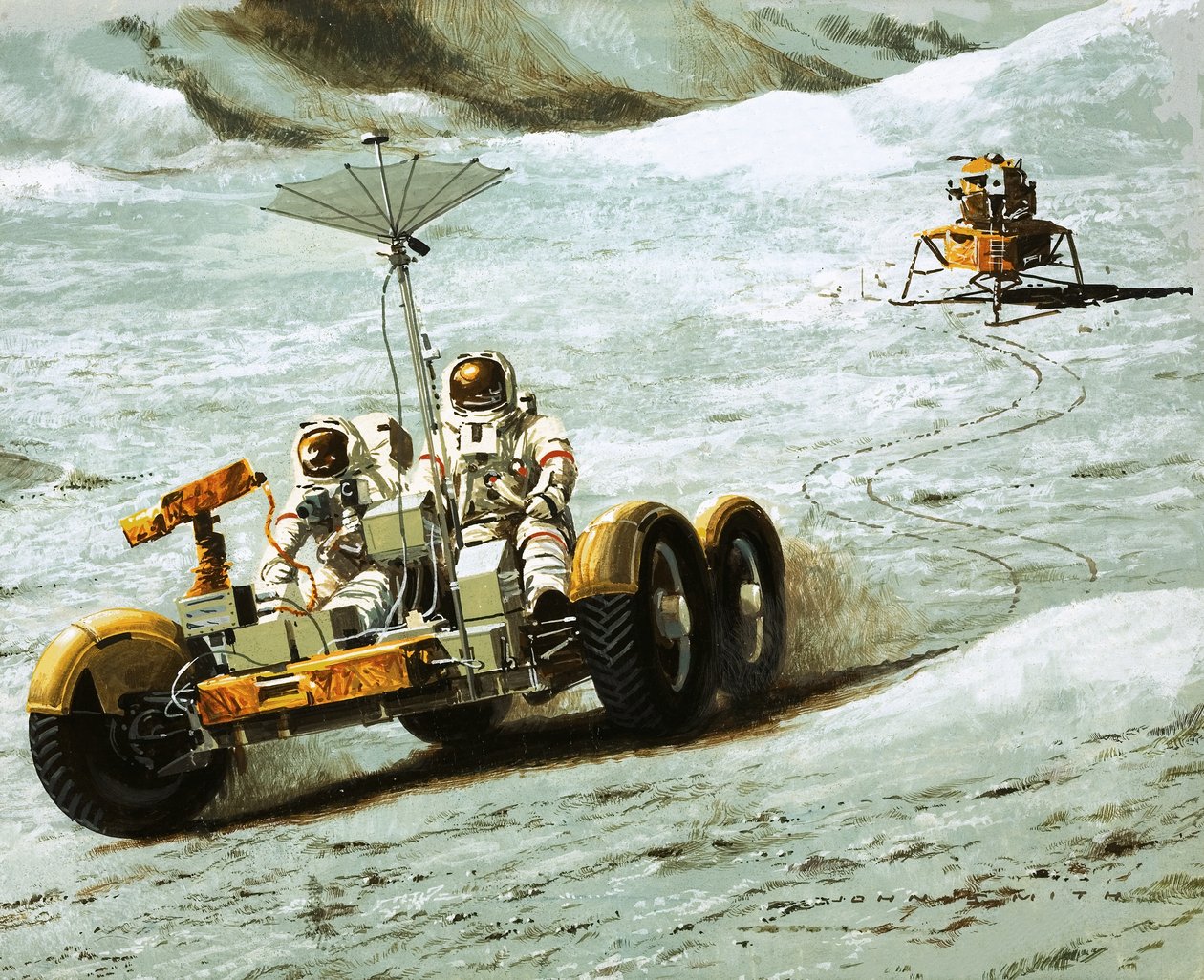 Transporte lunar de Wilf (20th century) Hardy