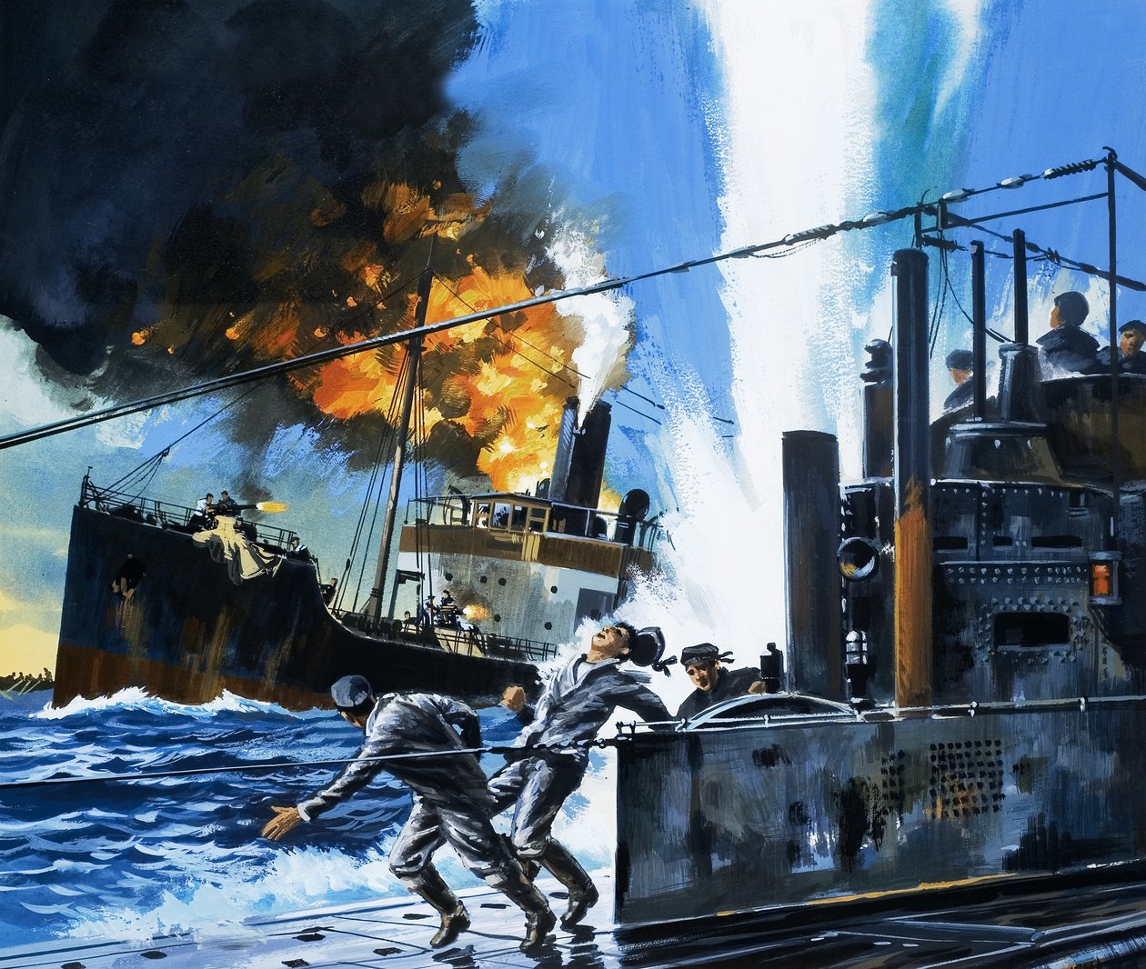 Homens e Máquinas: Navios Q de Wilf (20th century) Hardy
