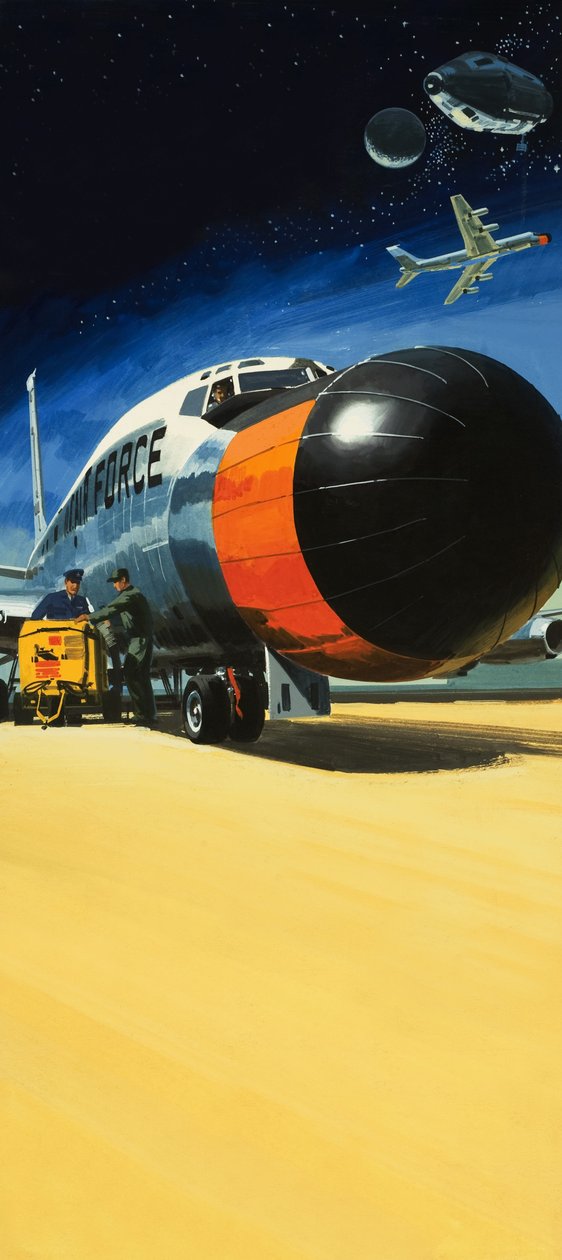 Avião não identificado com nariz grande de Wilf (20th century) Hardy