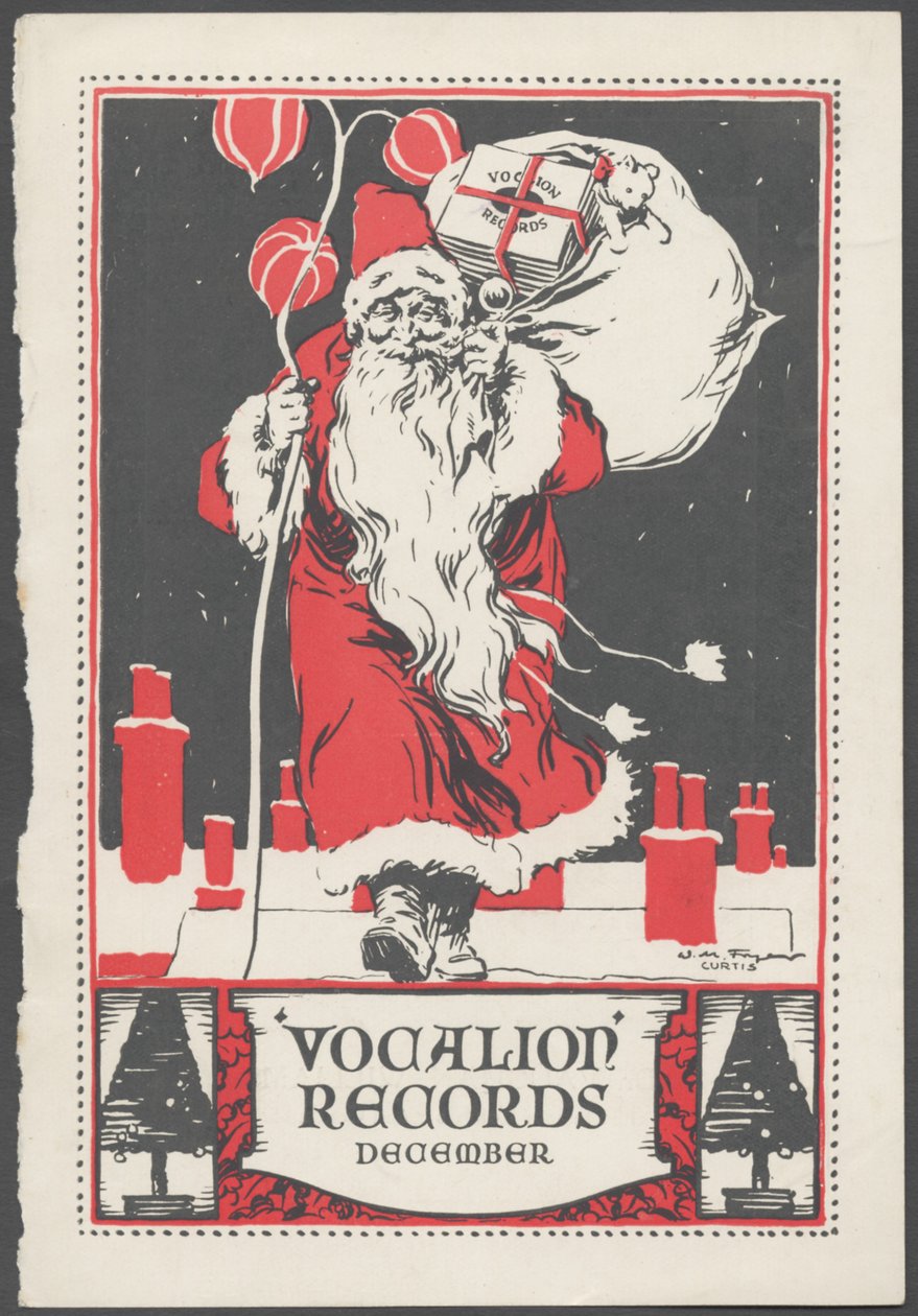 Boletim Vocalion Records, 1922 de Wilfred Fryer, Curtis Advertising Agency