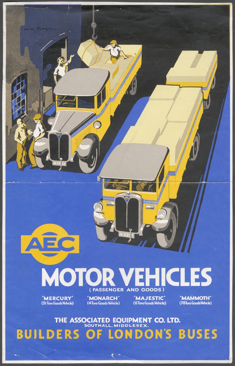 AEC Motoring engineering, 1950s de Wilfred Fryer