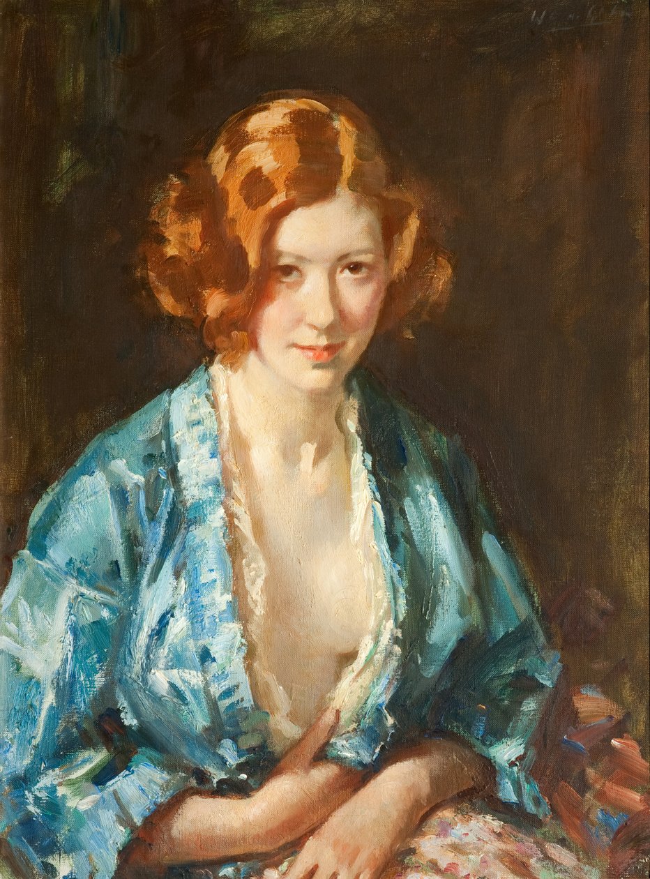 Clara, c.1933 (óleo sobre tela) de Wilfred Gabriel de Glehn