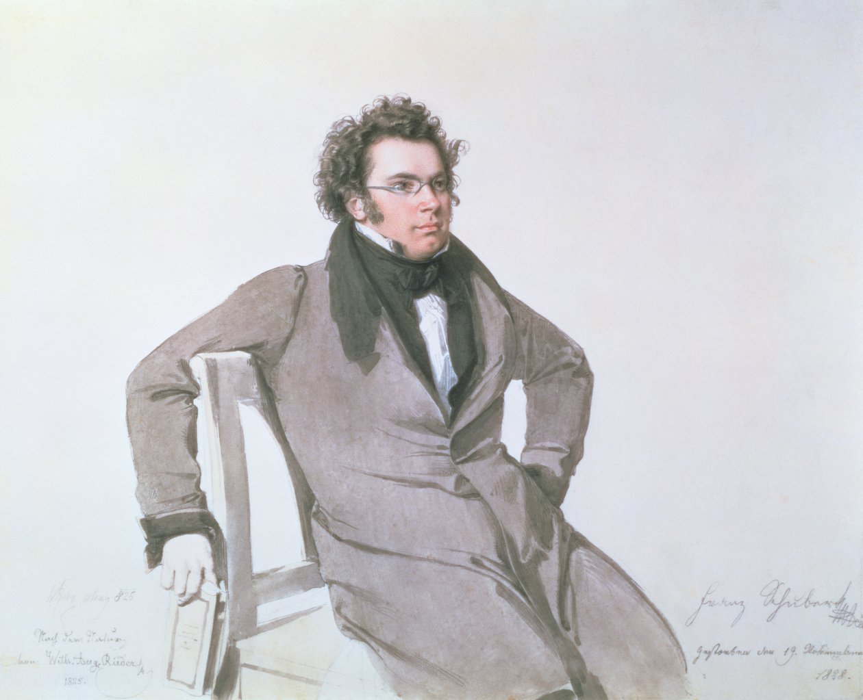 Franz Schubert (1797-1828), 1825 de Wilhelm August Rieder