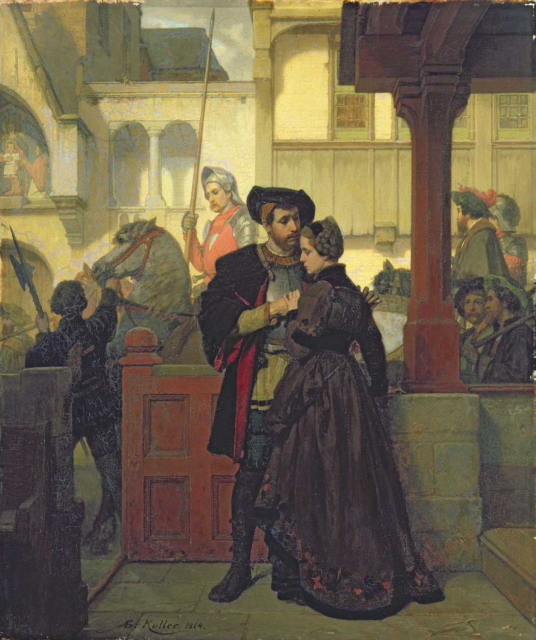 Adeus, 1864 de Wilhelm Koller