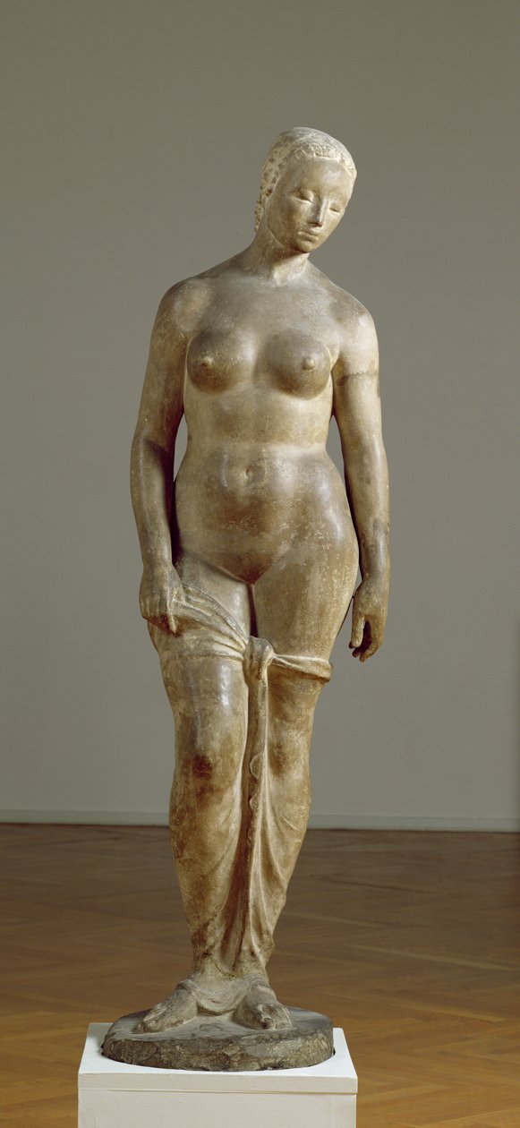 Grande figura em pé, 1910-11 (pedra) de Wilhelm Lehmbruck
