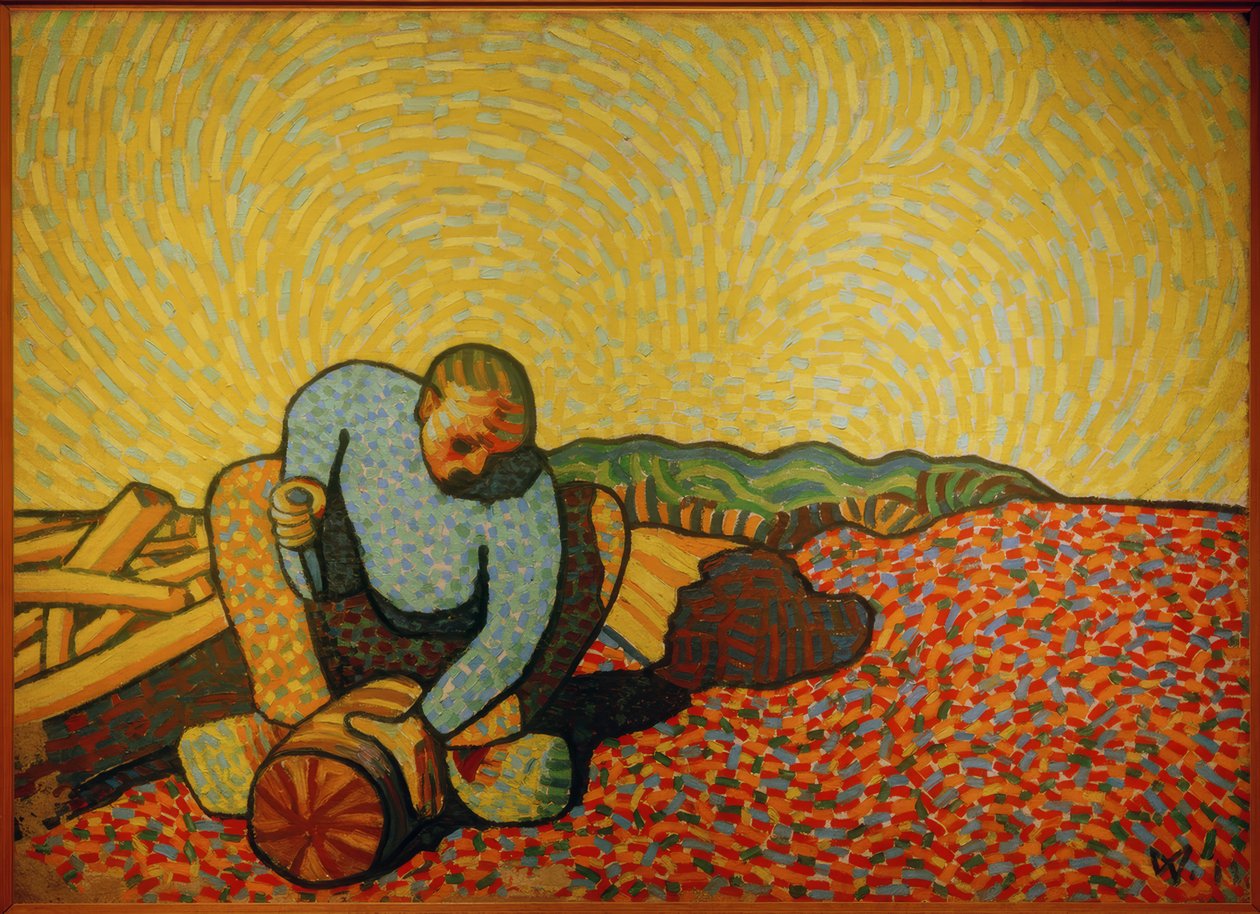 marceneiros de Wilhelm Morgner