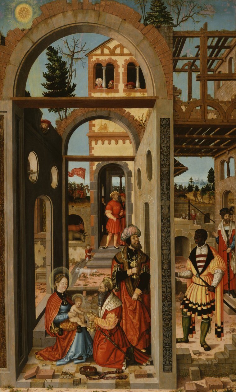 Adoração dos Três Reis, 1526 de Wilhelm Stetter