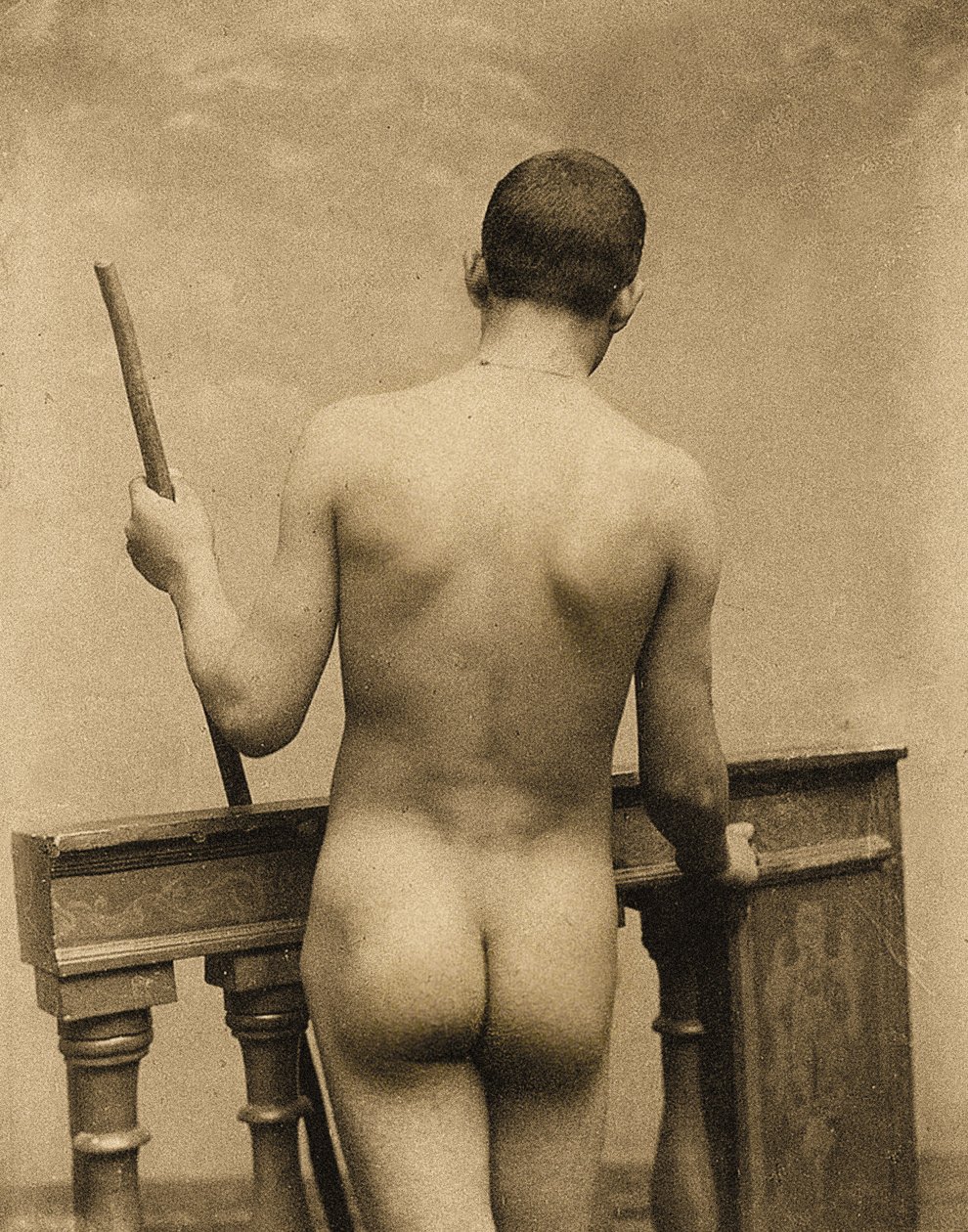 Estudo de um nu masculino, Sicília, C.1900 de Baron Wilhelm von Gloeden