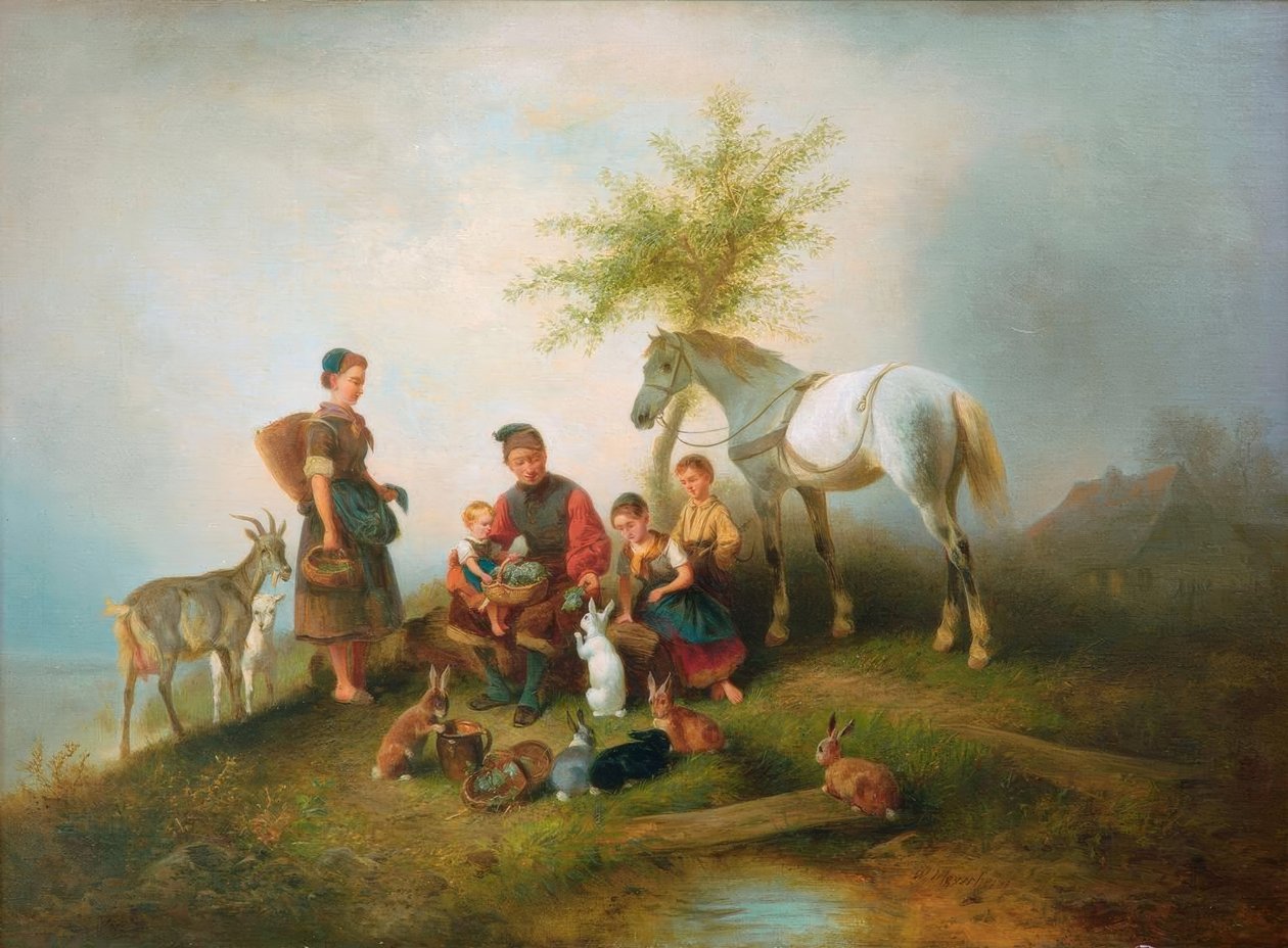 tempo de alimentação de Wilhelm Alexander Meyerheim