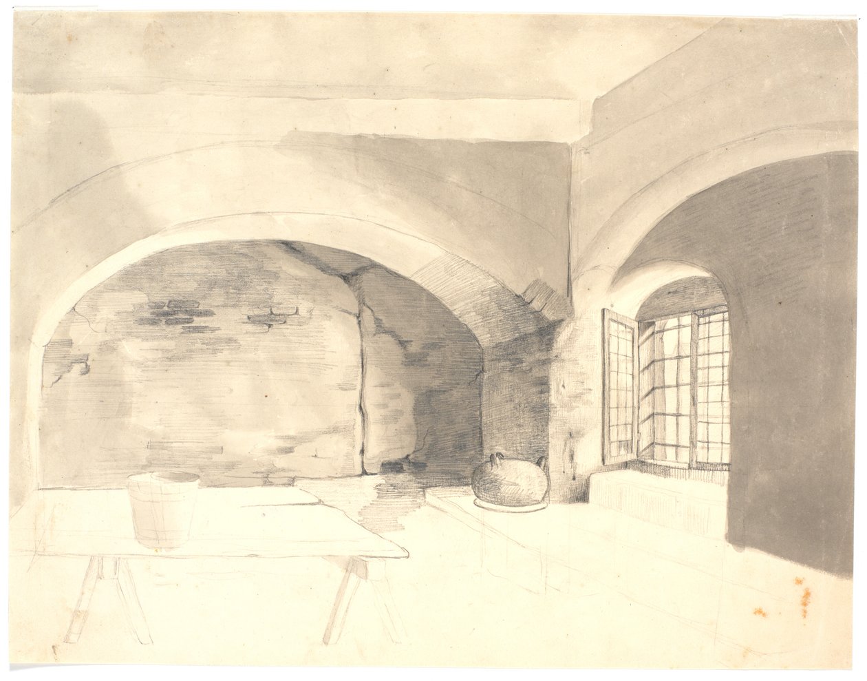 Interior do porão de Wilhelm Bendz
