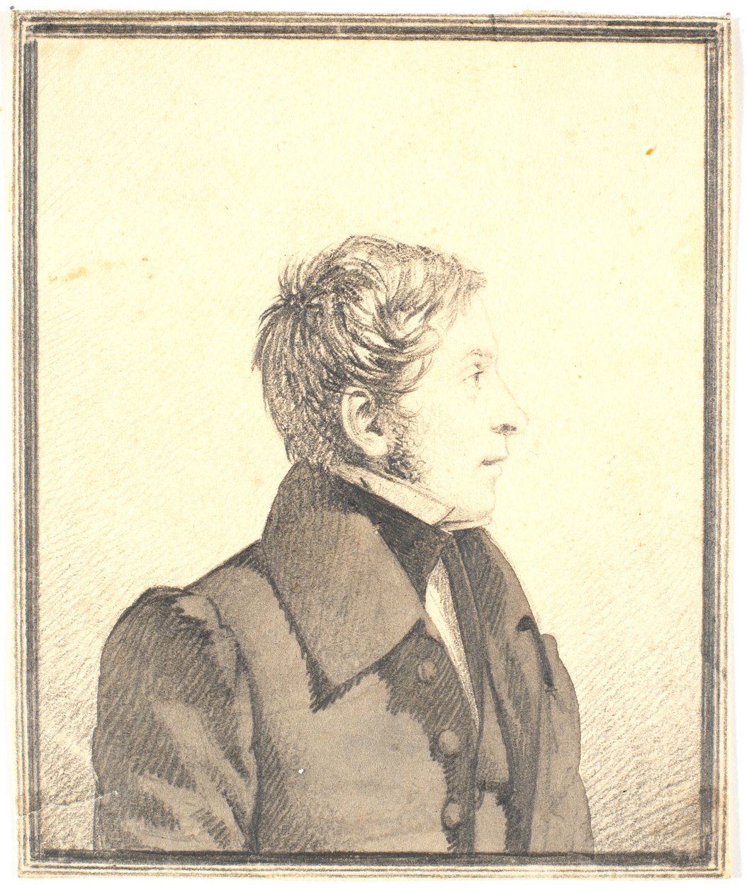 Retrato do conselheiro de estado Michael Raffenberg de Wilhelm Bendz