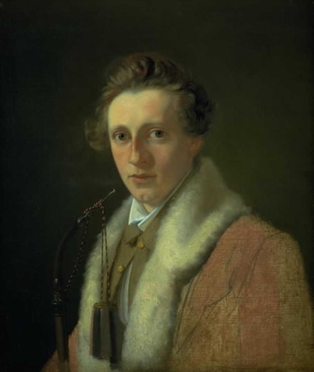 O pintor alemão Heinrich Marr de Wilhelm Bendz