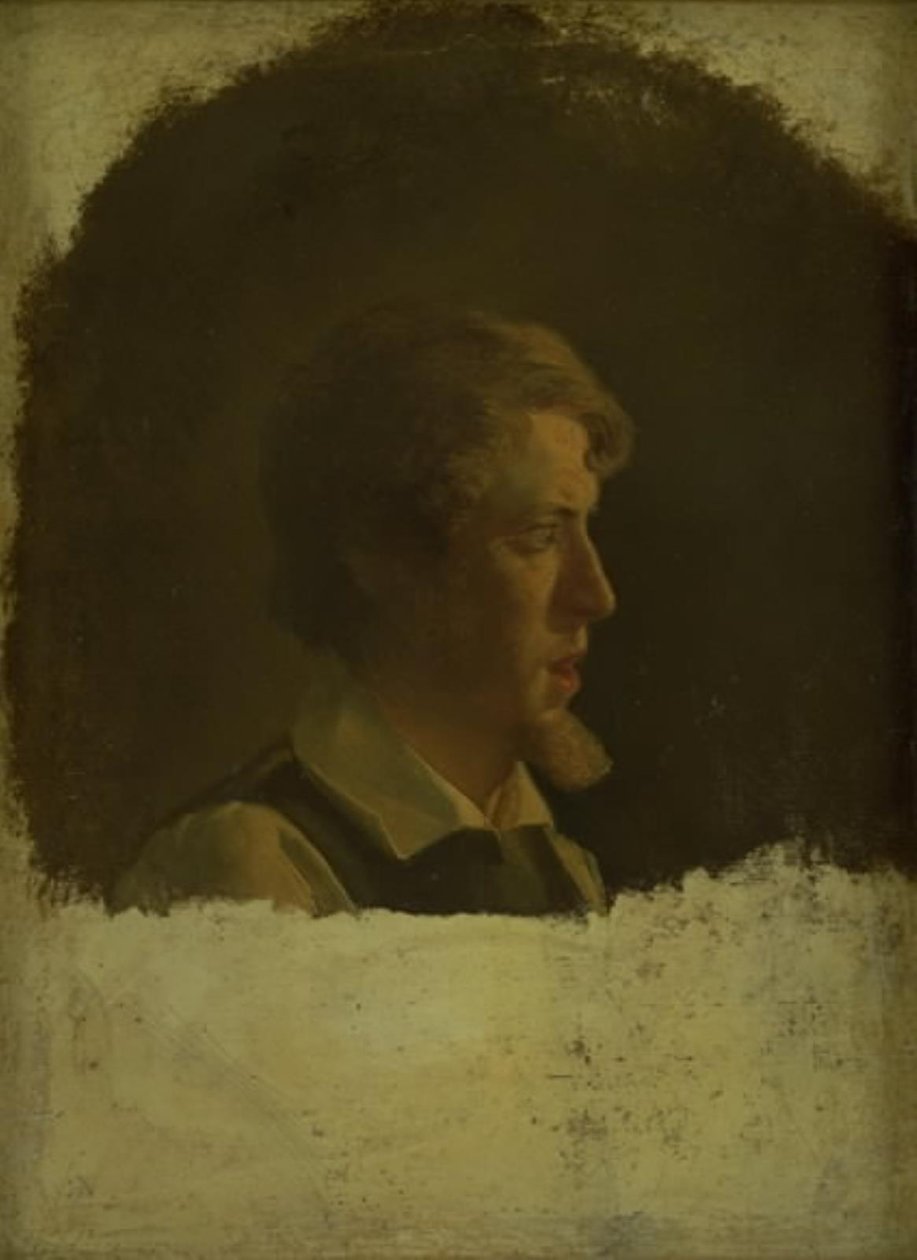 O pintor alemão Herman Kaufmann de Wilhelm Bendz