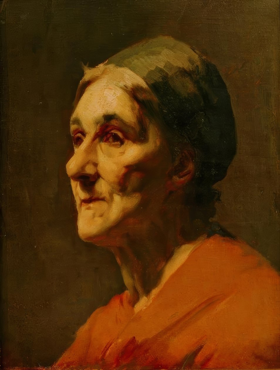 Mulher velha de Wilhelm Busch