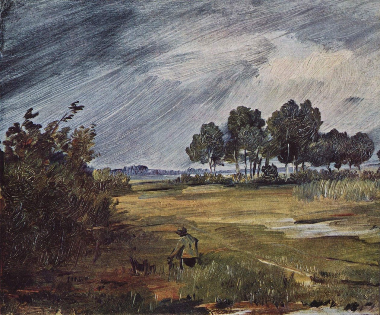 Paisagem com chuva de Wilhelm Busch