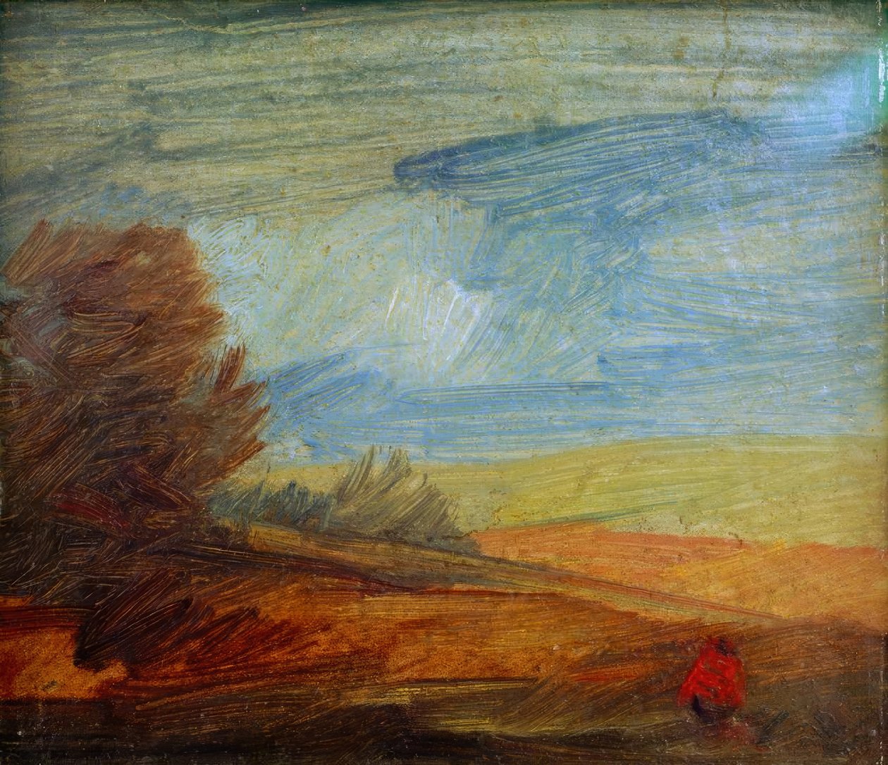 Paisagem de outono Lüthorster de Wilhelm Busch