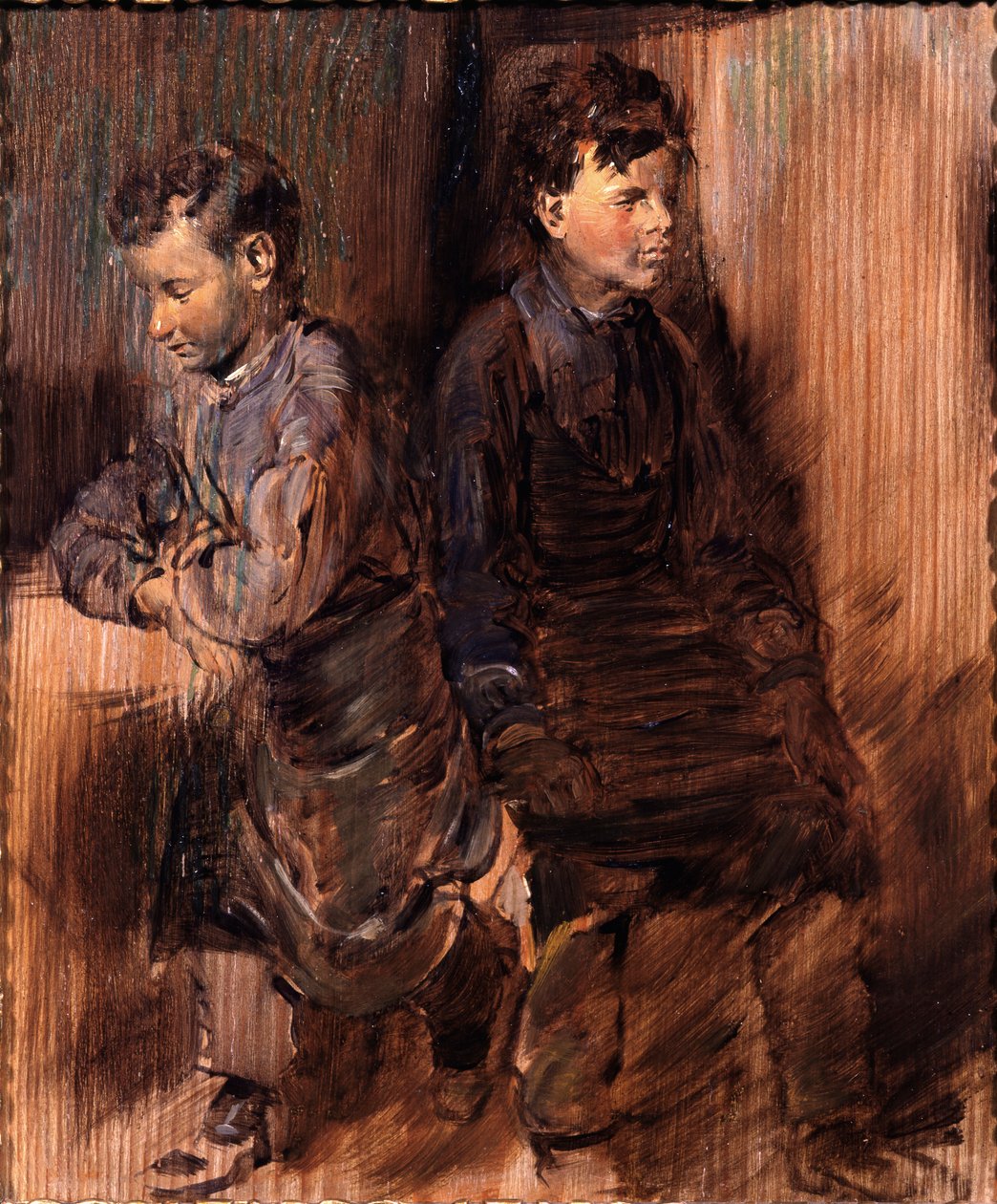 Dois rapazes de Wilhelm Busch
