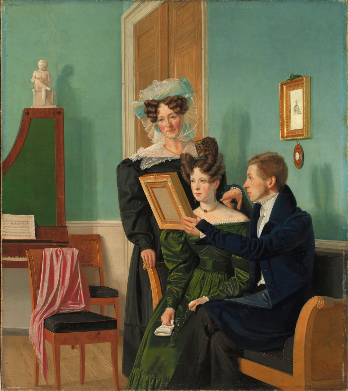 A família Raffenberg de Wilhelm Ferdinand Bendz