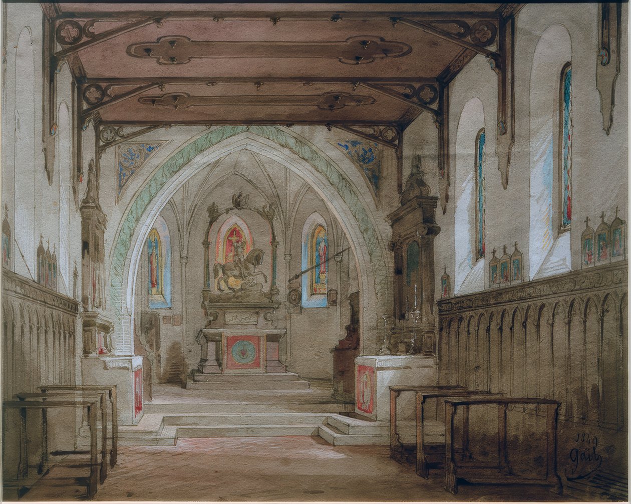 Capela da Vinha em Schliersee de Wilhelm Gail