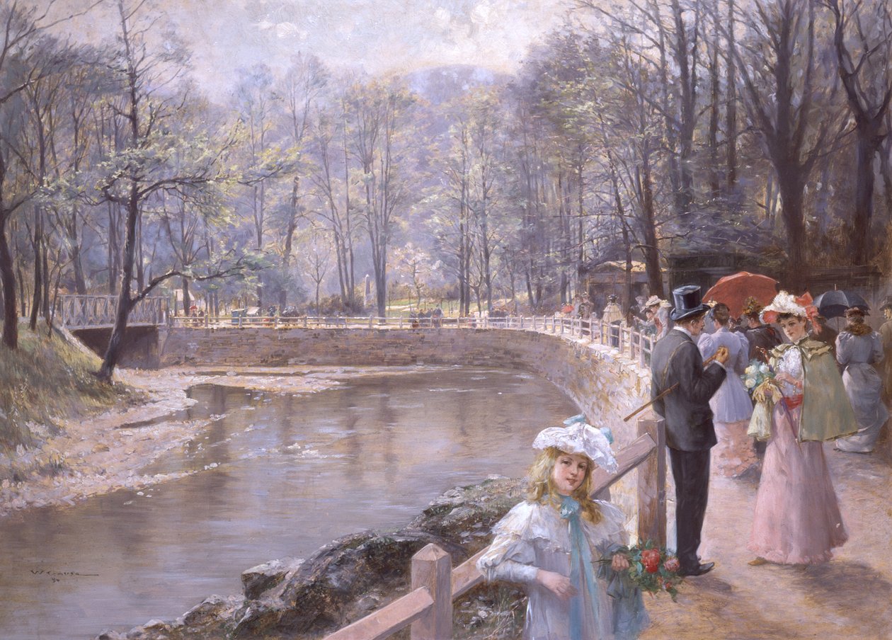 An der Teplá (Ao longo do rio Teplá) de Wilhelm Gause