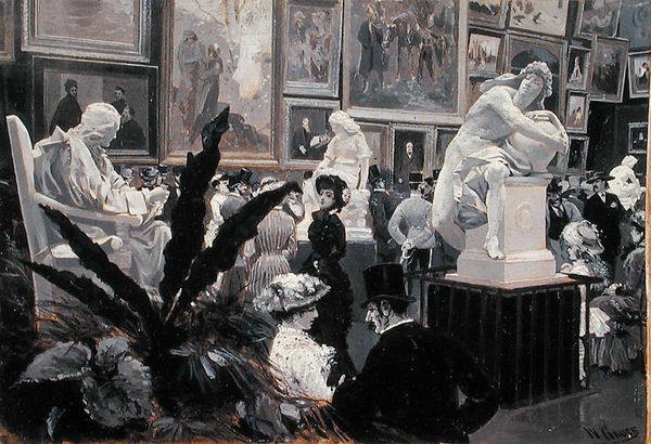Na Exposição Internacional de Arte de Viena de 1882 de Wilhelm Gause
