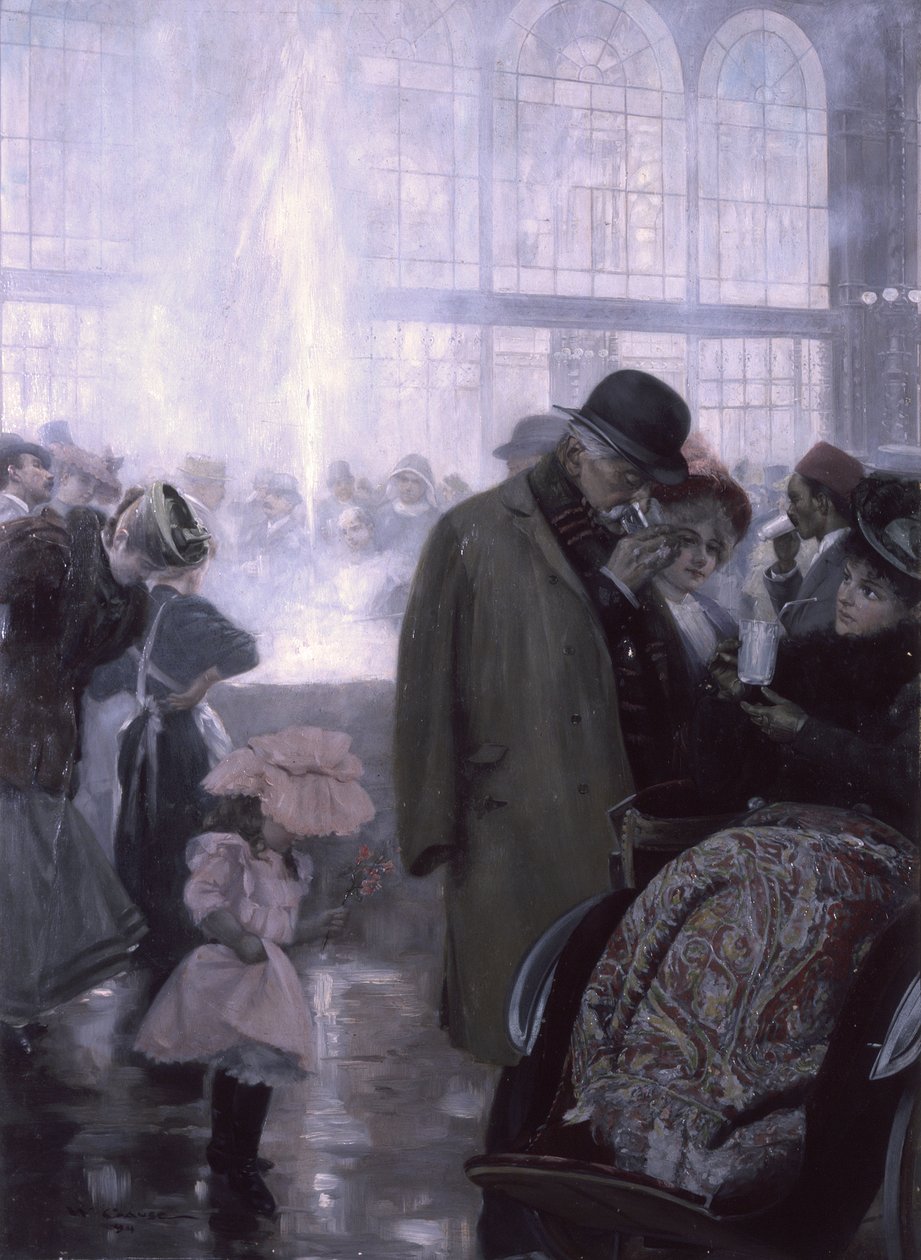 A fonte termal de Wilhelm Gause