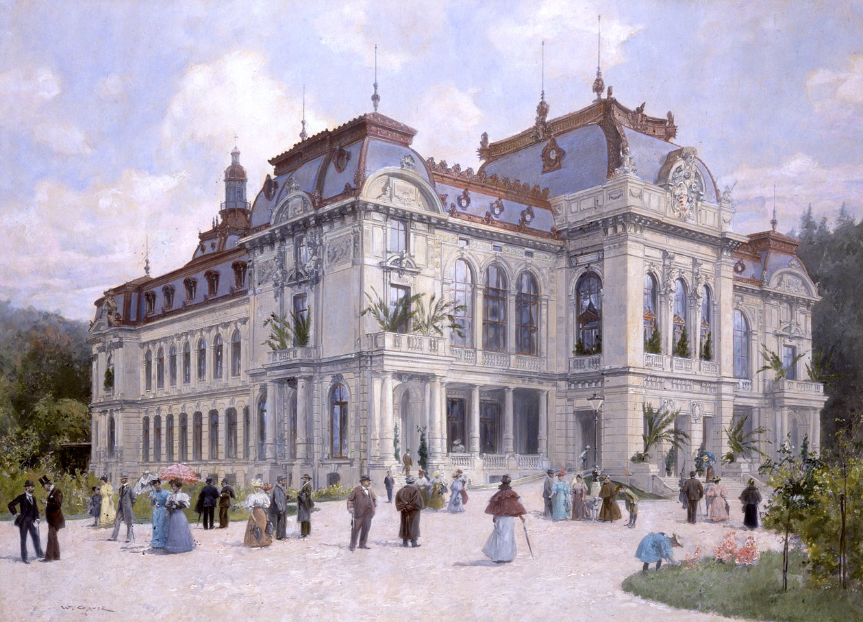 Kaiserbad (Banhos Imperiais) de Wilhelm Gause
