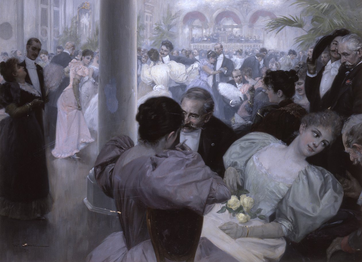 Reunion im Kurhaus (Ball in the Spa House) de Wilhelm Gause